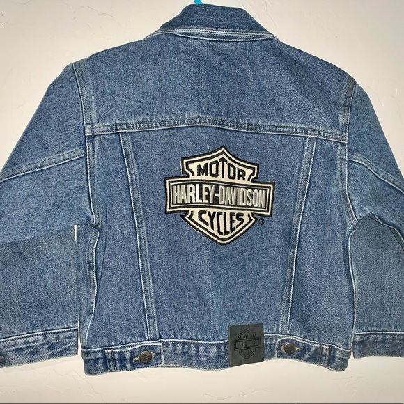Harley Davidson Boys Jean Jacket - Picture 2 of 4
